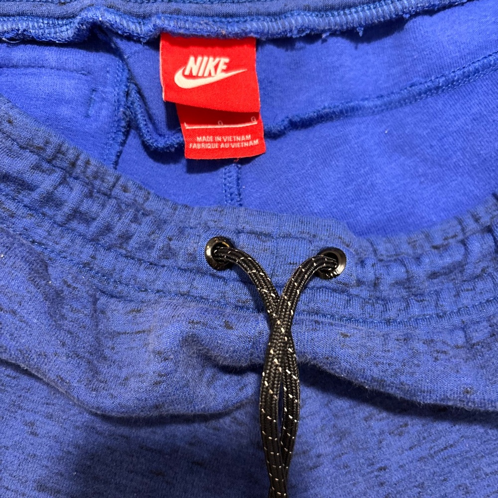 Nike Tech Fleece Joggers Pants Blue Black Mens Size L 836416-010 - Picture 6 of 6
